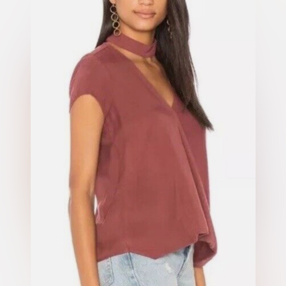 CLOTH & STONE Chocker Wrap Top - Picture 10 of 12